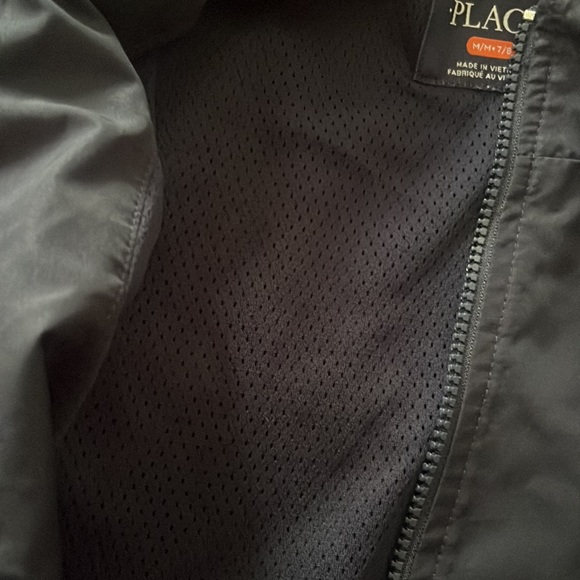 EUC The Children’s Place navy jacket, sz 7/8 - Picture 5 of 5